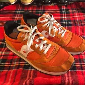 Closet Sale! Saucony Jazz Orange Suede 11